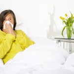 verkouden vrouw in bed 28700675_s, gratis